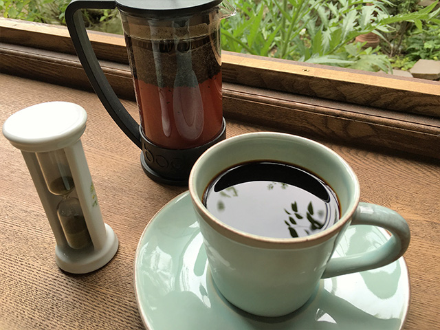 プレスコーヒー